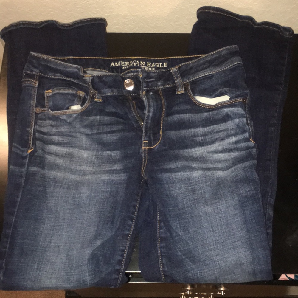 American Eagle Skinny Kick Jeans